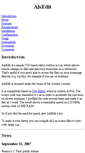 Mobile Screenshot of alsedit.luaforge.net